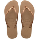 Chinelo Havaianas Slim Logo Metallic