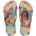 Chinelo Havaianas Infantil Slim Princesas Ariel & Moana