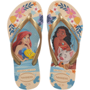 Chinelo Havaianas Infantil Slim Princesas Ariel & Moana