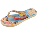Chinelo Havaianas Infantil Slim Princesas Ariel & Moana