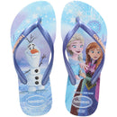 Chinelo Havaianas Infantil Slim Princesas Frozen Roxo Fantasy