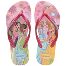 Chinelo Havaianas Infantil Slim Princesas Rosa Glow