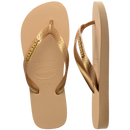 Chinelo Havaianas Top Logo Metálico