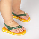 Chinelo Havaianas Baby Brasil Logo