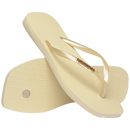 Chinelo Havaianas Slim Square Logo Metallic