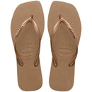 Chinelo Havaianas Slim Square Logo Metallic