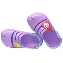 Chinelo Clog Havaianas Infantil Princesa Ariel Roxo