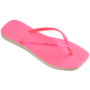 Chinelo Havaianas Slim Square Glitter Neon