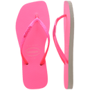Chinelo Havaianas Slim Square Glitter Neon