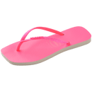 Chinelo Havaianas Slim Square Glitter Neon