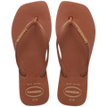 Chinelo Havaianas Slim Square Logo Pop Up