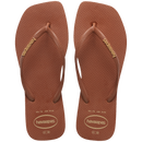 Chinelo Havaianas Slim Square Logo Pop Up