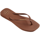 Chinelo Havaianas Slim Square Logo Pop Up
