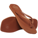 Chinelo Havaianas Slim Square Logo Pop Up