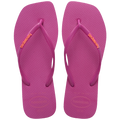 Chinelo Havaianas Slim Square Logo Pop Up