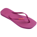 Chinelo Havaianas Slim Square Logo Pop Up
