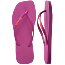 Chinelo Havaianas Slim Square Logo Pop Up