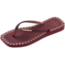 Chinelo Havaianas Slim Square Glitter Contour