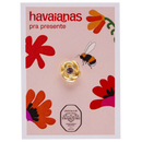 Pin Havaianas Flor Swarovski