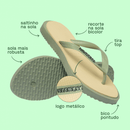 Chinelo Havaianas Top Point Fusion