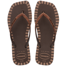 Chinelo Havaianas Slim Square Glitter Contour