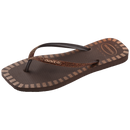 Chinelo Havaianas Slim Square Glitter Contour